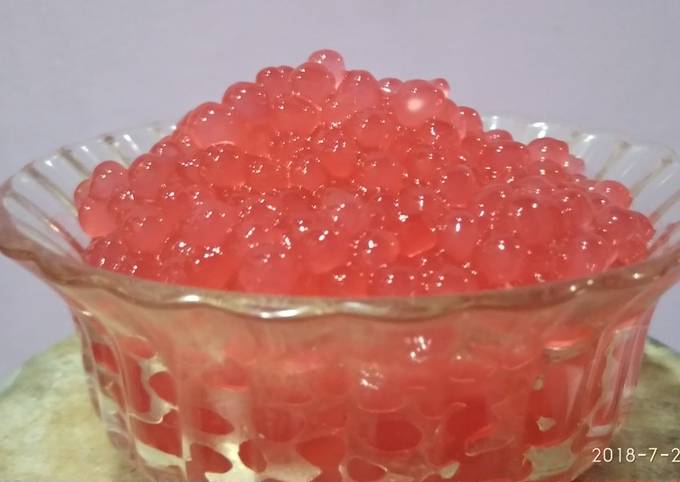 Resep Tips Bubur Sagu Mutiara No Lengket Oleh Alfina Cookpad