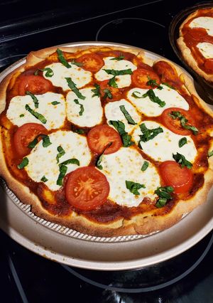 A picture of Margherita Pizza.
