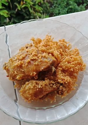 Foto resep Ayam goreng kremes renyah bersarang