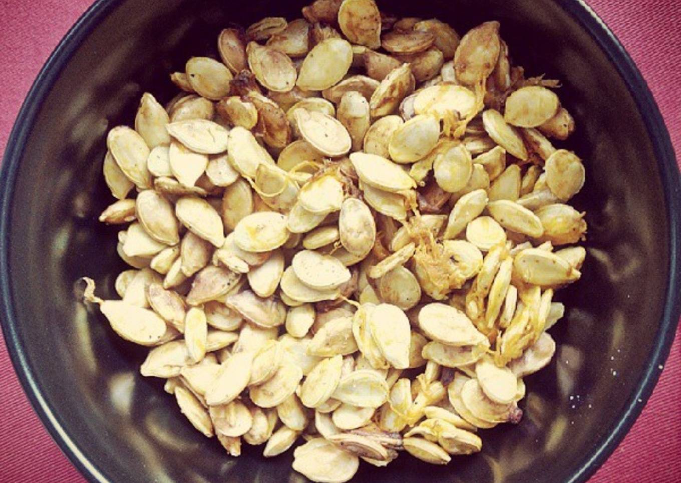 Pipas de calabaza asadas