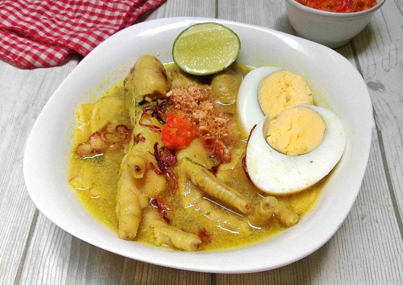 Soto Ceker Ayam