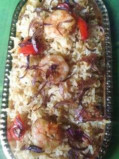 প্রন পোলাও (Prawn pulao recipe in Bengali) রেসিপির প্রধান ছবি