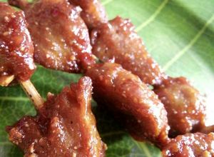 Foto resep 10.Baso bakar simple bumbu pecel#pr_Dibumbukacangin