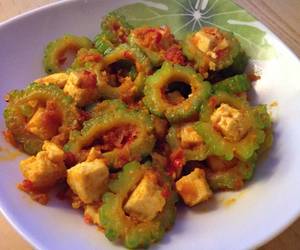 Cara Memasak Cepat Pare Tahu Masak Kemiri Pedas Ala Warung