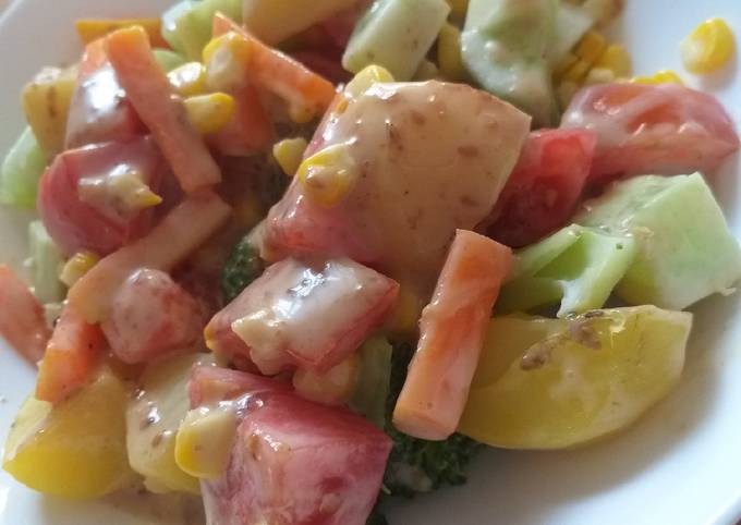 Resep 29 Salad Sayur Campur Oleh Bintang Pasaribu Cookpad