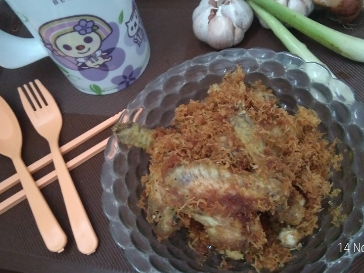 Resep Ayam Goreng Serundeng, Bisa Manjain Lidah