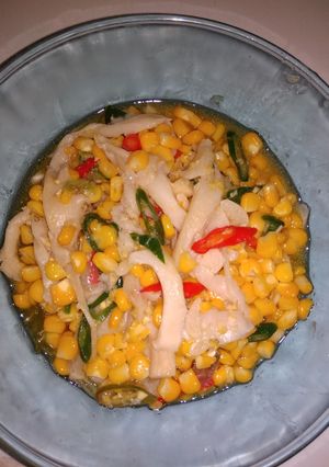 Foto resep Tumis jamur jagung manis