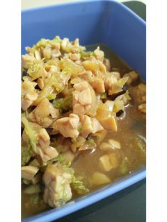 Foto resep Tumis sawi putih & tempe
