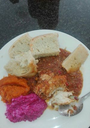 A picture of Tasty Sunday meal.