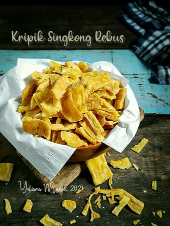 Cara Gampang Membuat Resep Kripik Singkong Rebus yang Bisa Manjain Lidah Anti Ribet, Lezat Sekali