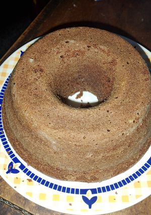 Una foto de Bizcochuelo de chocolate fácil de hacer!