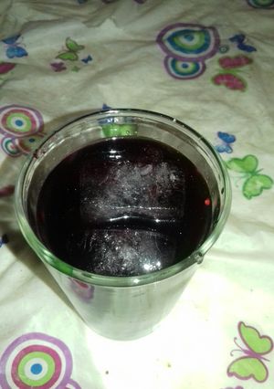 صورة لوصفة شراب التوت
