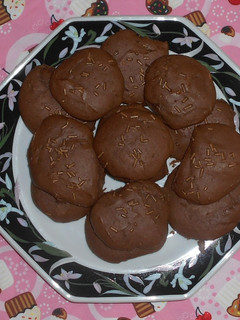 Una foto de Galletas de avena y chocolate