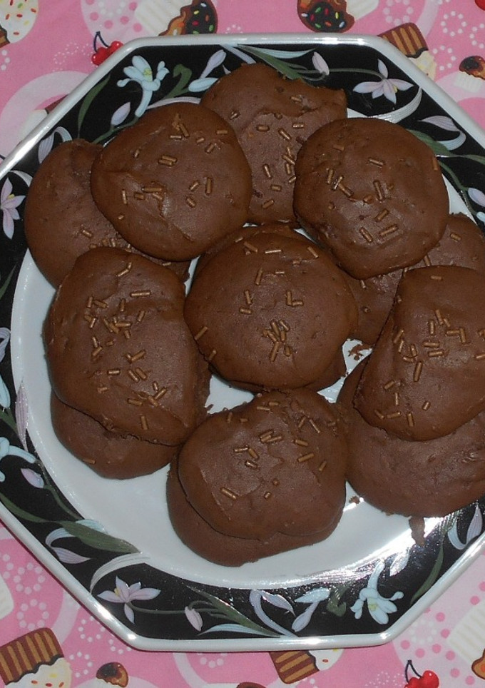 Una foto de Galletas de avena y chocolate