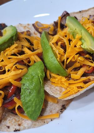 A picture of Chicken Fajitas.