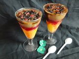 টুইন ওয়ান ম্যাজিকাল পুডিং (two in one magical puding recipe in Bengali)