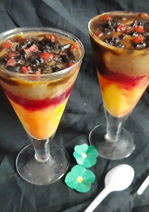 টুইন ওয়ান ম্যাজিকাল পুডিং (two in one magical puding recipe in Bengali) রেসিপির প্রধান ছবি