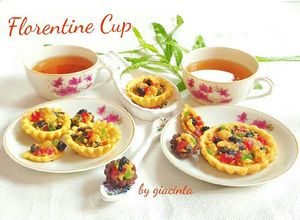 Foto resep Kue kering ceria penuh warna (Florentine Cup)