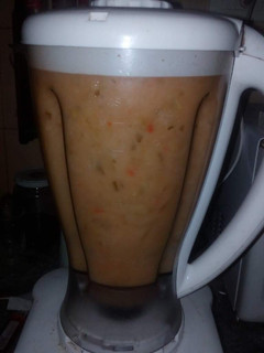 Una foto de Cena o almuerzo licuado vegan 💯😄