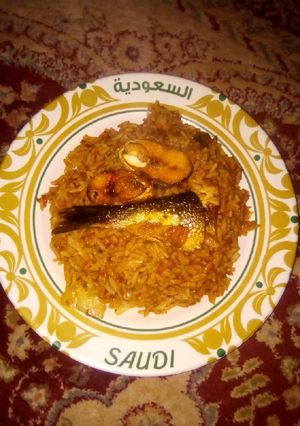 A picture of Simple Jellof Rice.