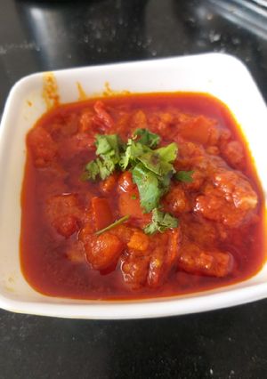 ટમેટાં નું શાક (Tomato Sabji Recipe In Gujarati) રેસીપી મુખ્ય ફોટો