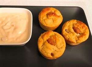Une photo de Muffins mangue amande