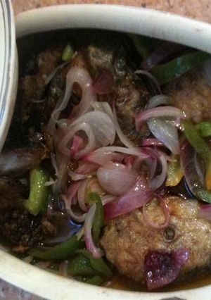 Una foto de Escabeche de pez sierra  para enamorar