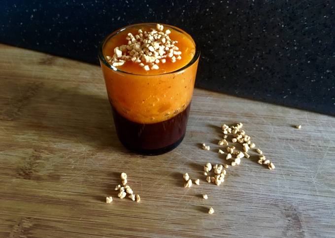 Modo semplice a Preparare Ultimate Dessert cachi e cioccolato velocissimo