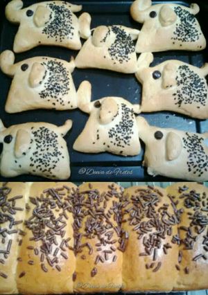 Foto resep Baby Elephant Milk Bread (Hokkaido Milk Bread dengan Metode Tang