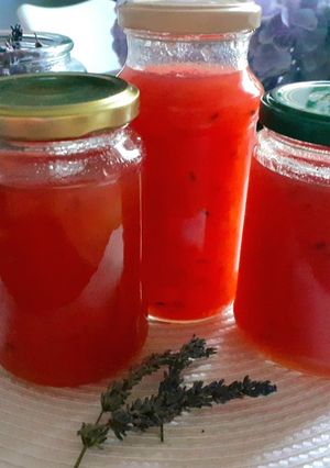 Levendulás dinnyehéj lekvár🍉 recept fotója