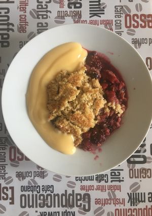 Erdeigyümis almás crumble recept fotója