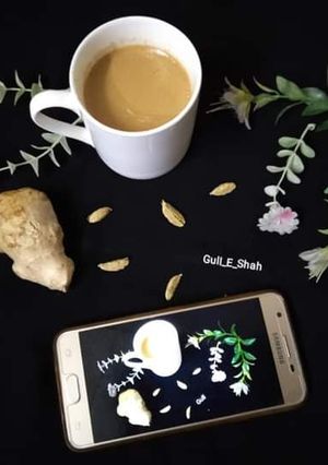 A picture of Adrak or Eilaichi wali Chaye.