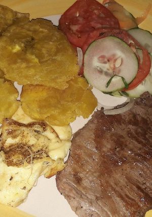 Una foto de Carne de res a la plancha