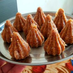 A picture of Dry Fruits Modak.