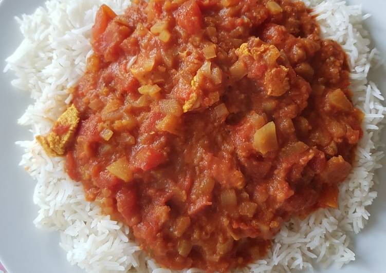 Guernsey chicken curry