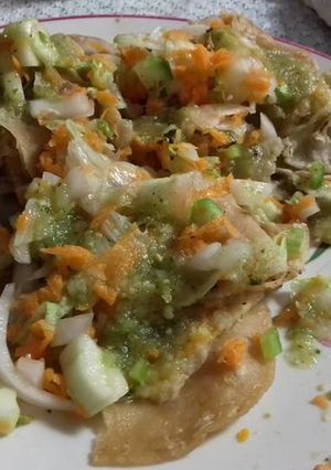 Una foto de Fritangas de verdura para la Virgen. Platillo a usanza de viernes de Dolores