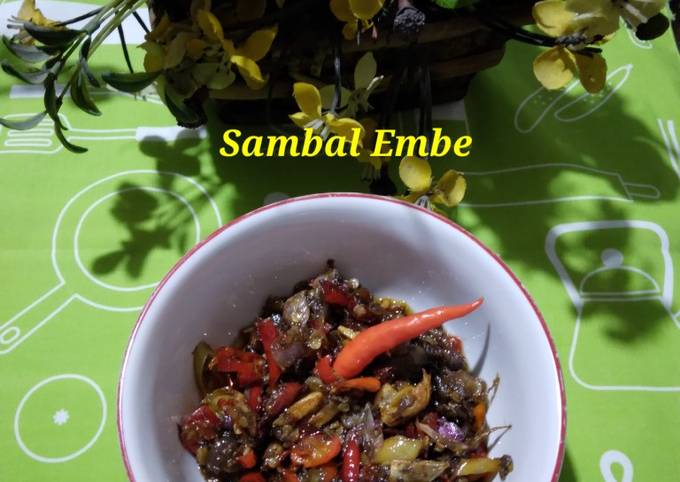 Resep Sambal Embe Oleh Lina Bachry Cookpad