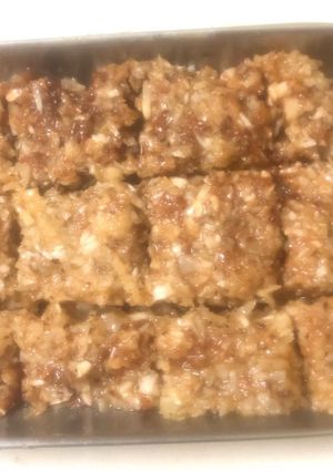 A picture of Coconut mithai.