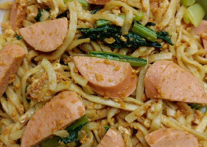 Resep Bakmi Goreng Sosis, Lezat