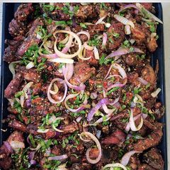 A picture of Peppered chicken 🌶🌶.