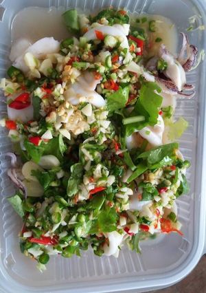 รูปของ ปลาหมึกไข่นึ่งมะนาว