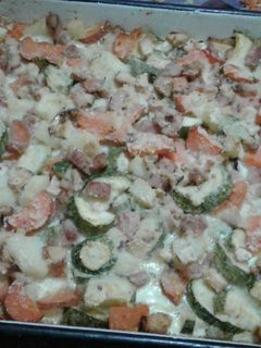 Una foto de Tortilla de Zapallitos al Horno Tilce