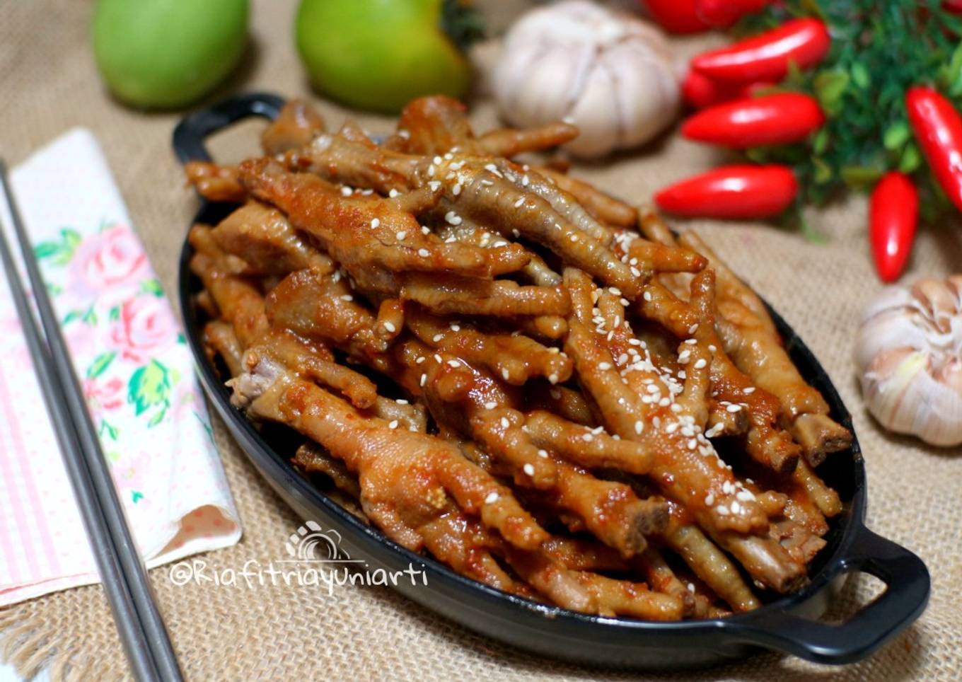 Semur ceker pedas(presto)