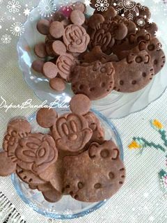 Foto resep Chocolate Cookies Character