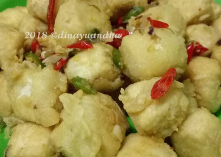 Tahu Crispy Cabe Garam