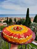 Pan di spagna alla frutta fresca