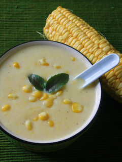 A picture of Sweet Corn Soup.