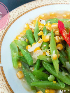 Foto resep Tumis Buncis Jagung Manis