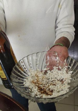 Una foto de Coco al licor de café para ensaladas