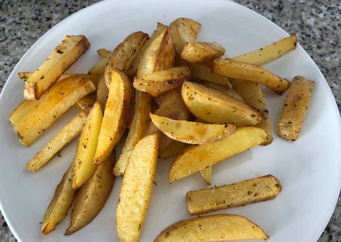 Patatas al horno tipo gajo Receta de Sergio P- Cookpad